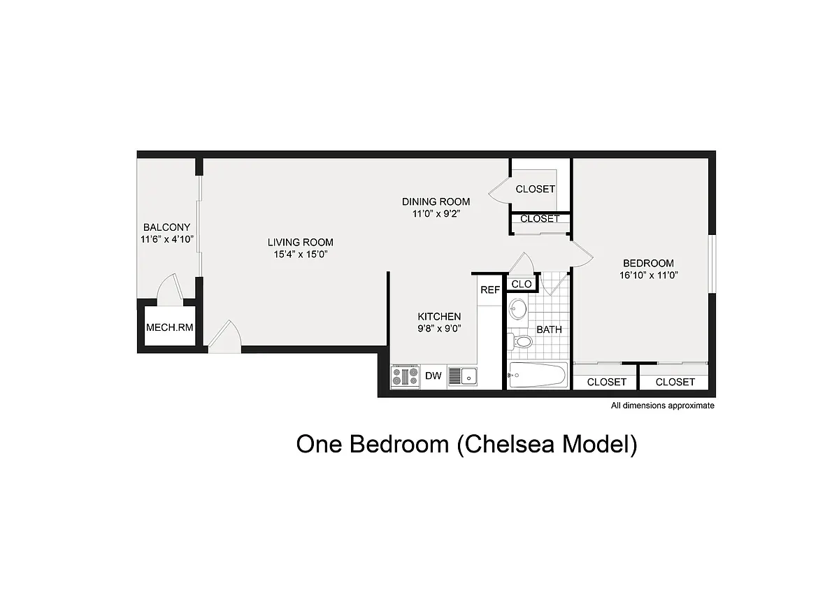 Floor plan Chelsea at Ambassador II