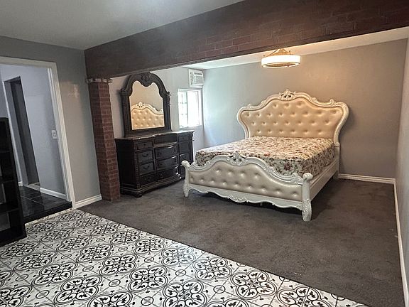 Spacious bedroom