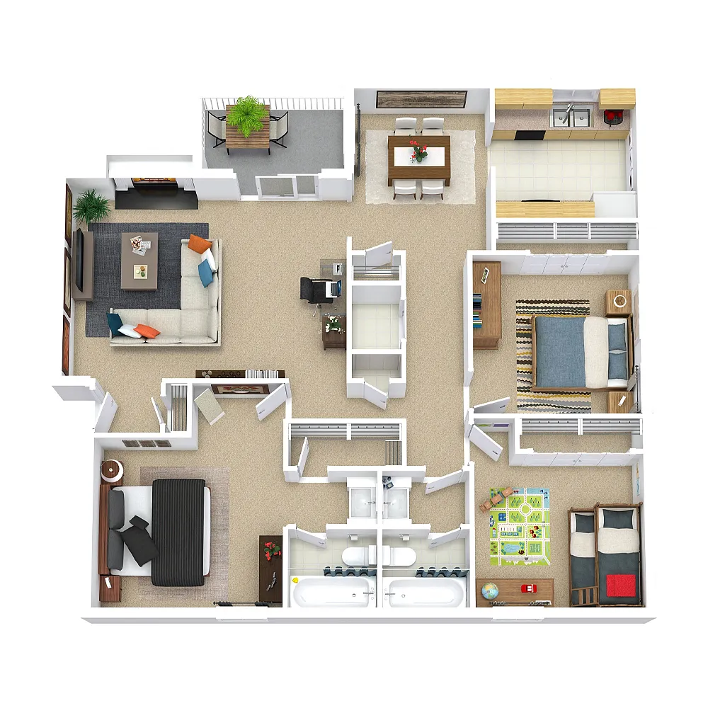 Floor plan C1