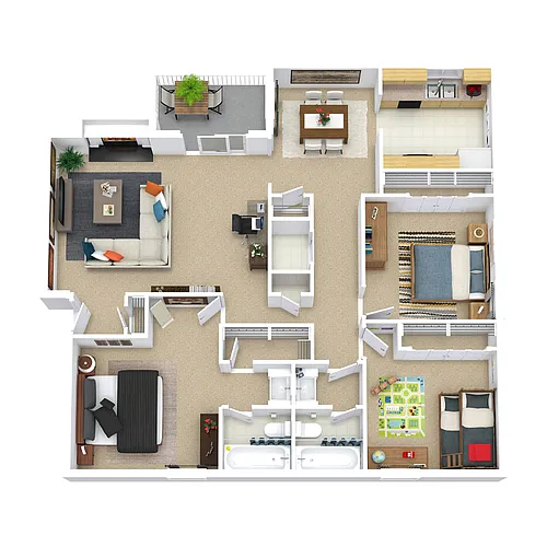 Floor plan C1
