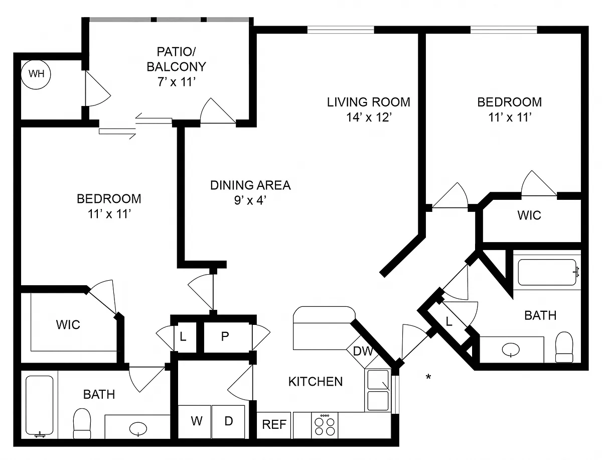 Floor plan 2A Renovation 2