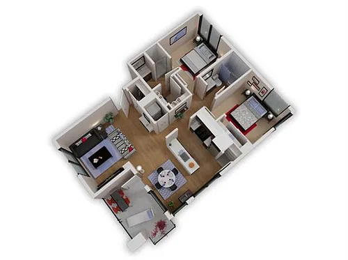 Floor plan B7