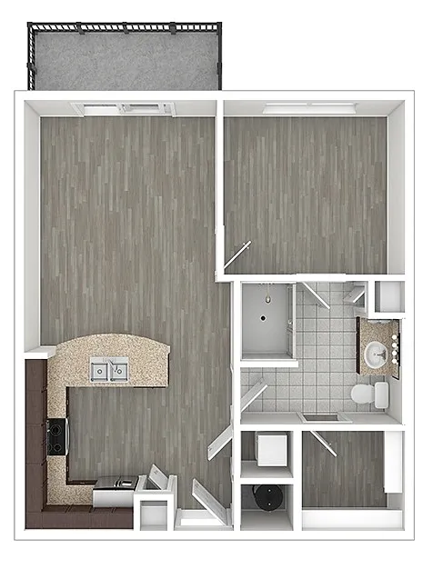 Floor plan Galleria I, II