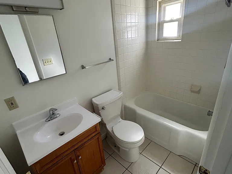Bathroom off the bedroom