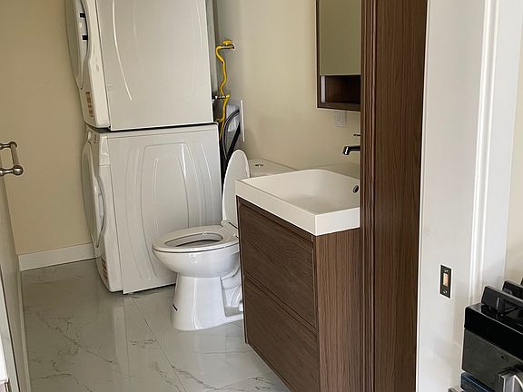 Own set of washer and drier