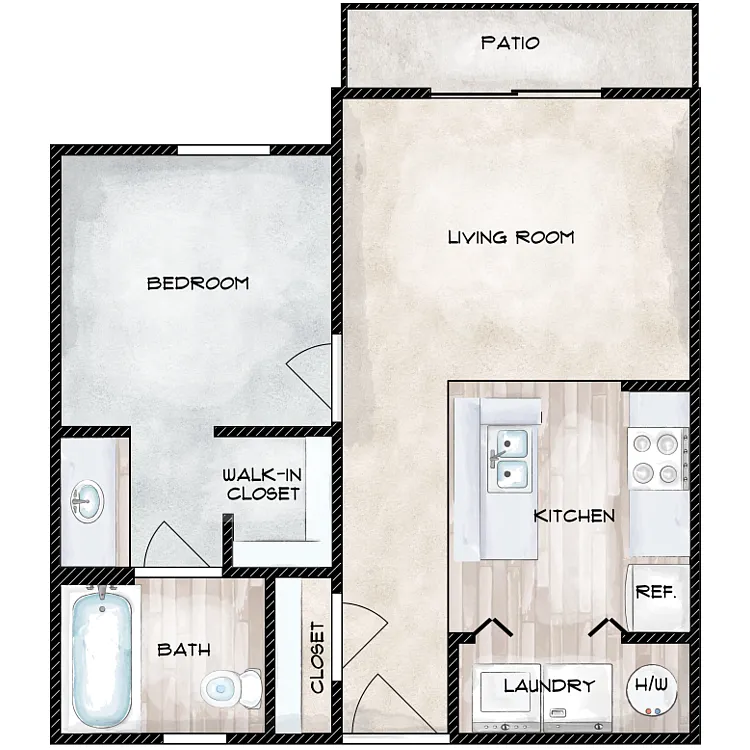 Acoma Floorplan Diagram - Enchanted Hills