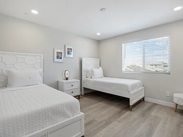Bedroom 3 features two Twin-sized beds.