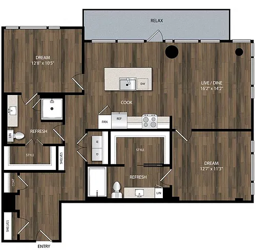 Floor plan B41