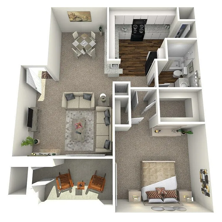 Floor plan Kodiak - A3