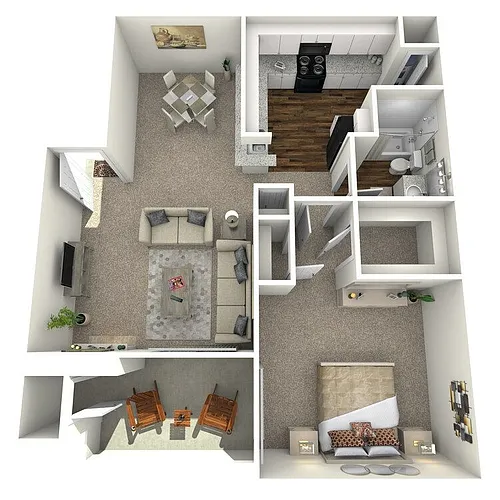 Floor plan Kodiak - A3