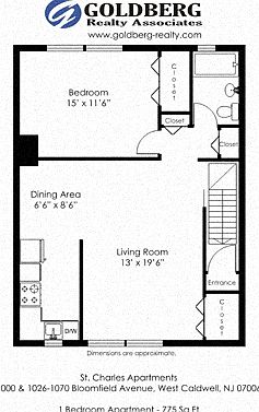 2nd image of 1048 Bloomfield Ave #1026-1A