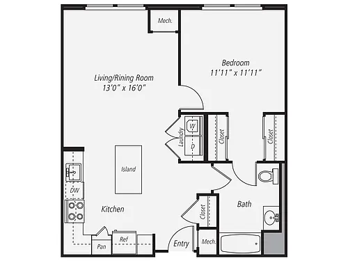 Floor plan Furnished-f-A1-716