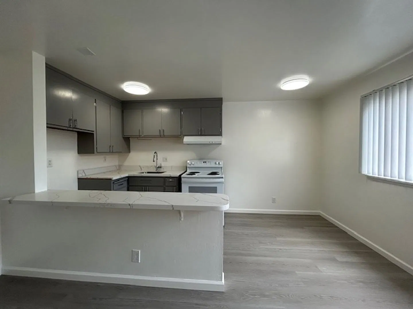 A Large two-bedroom in a modern building, with newly installed Hardwood Flooring — Photo 1