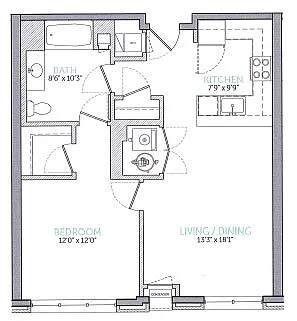 Floor plan 1-A3