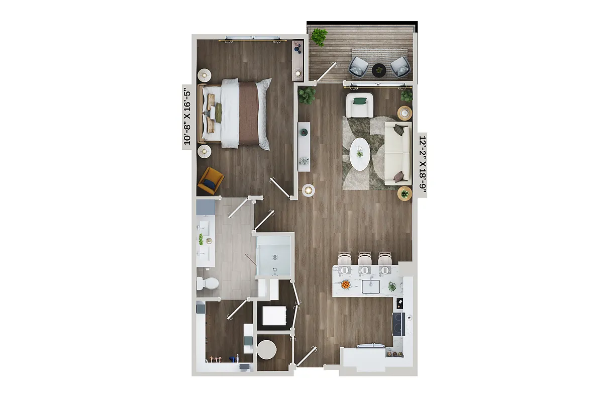Floor plan A13A