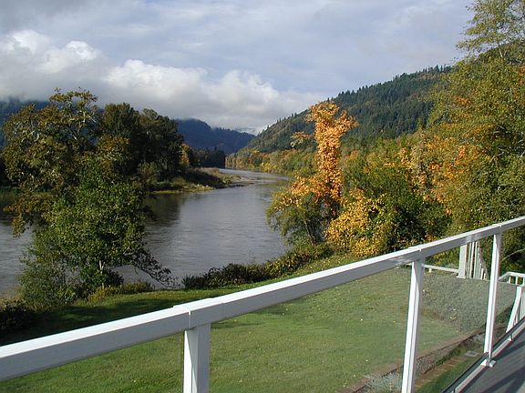 View from rear deck.