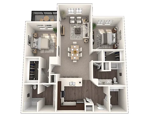 Floor plan Mirage