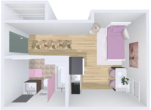 Floor plan studio 24