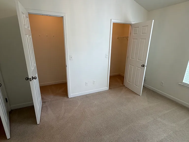 Bedroom #2 with ample closet space.