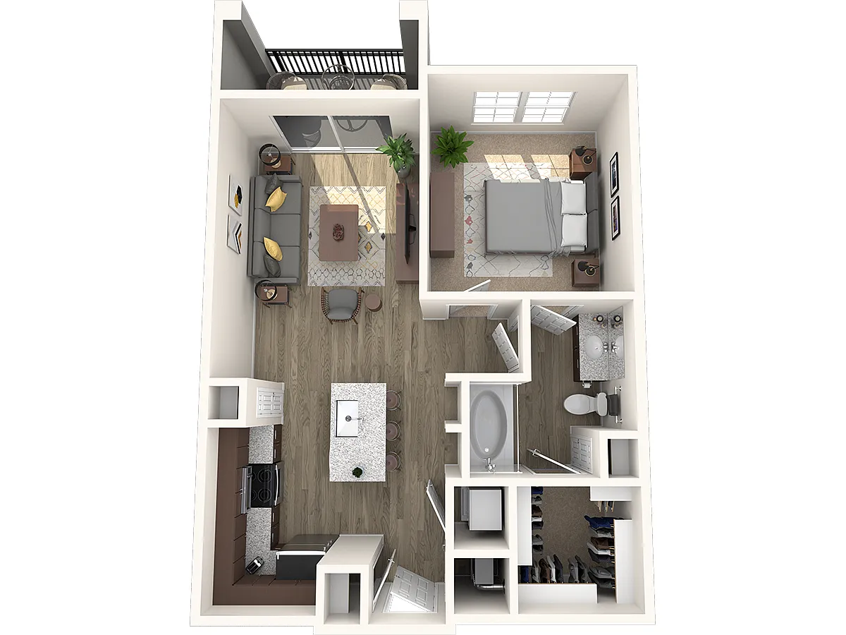 Floor plan The Mai Tai