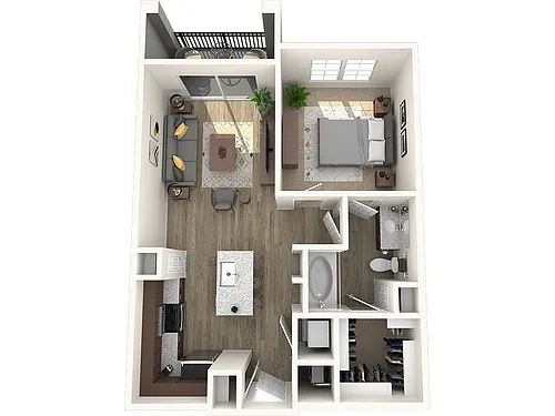 Floor plan The Mai Tai