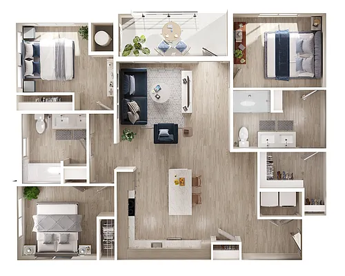 Floor plan C1
