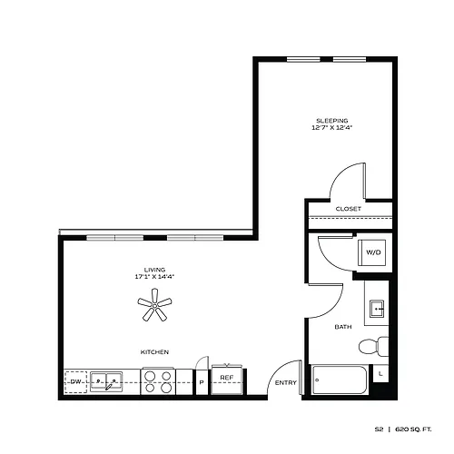 Floor plan STUDIO S2
