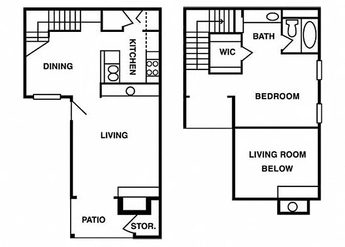 Floor plan 1C
