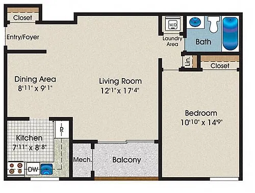 Floor plan Spruce