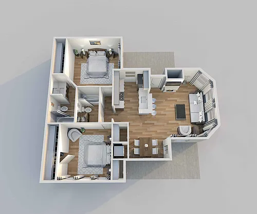 Floor plan B2-R