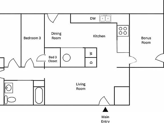 4th image of 415 W Hillview St