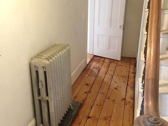 Refinished, original hardwood floors