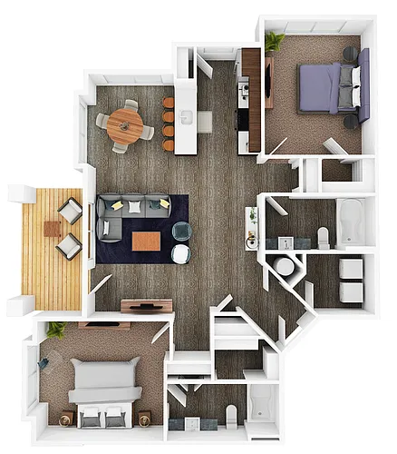 Floor plan B3