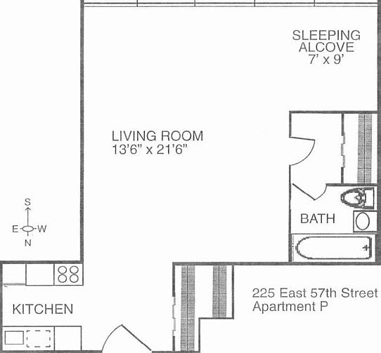 1st image of 225 E 57th St APT 6P