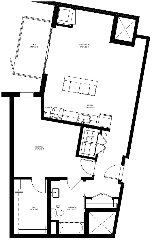 Floor plan B8