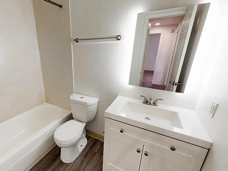 Full Bathroom with Storage Space