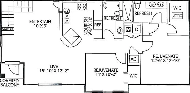 Cattail Floor Plan Cattail Floor Plan