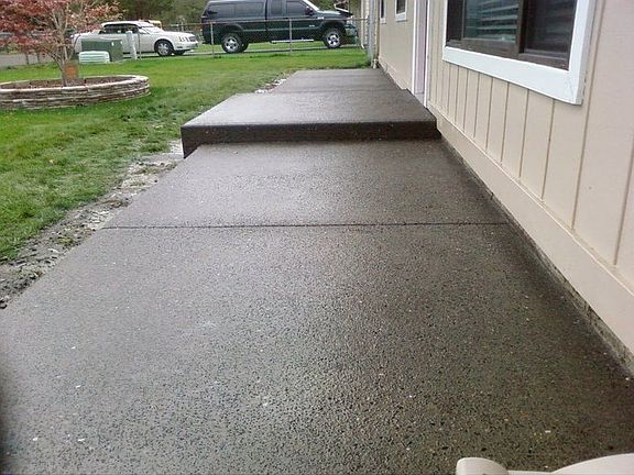 Brand New sidewalk/porch