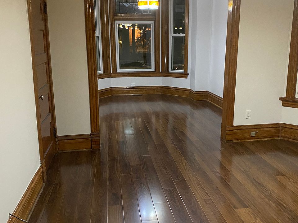 living and dining areas
