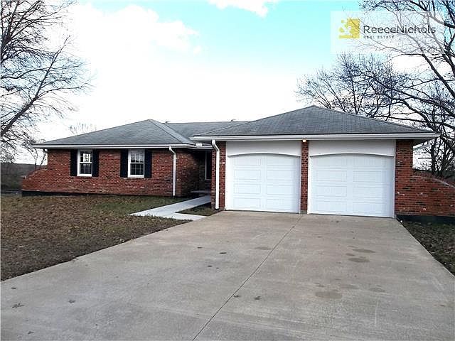All Brick, 3 Bedroom, 3 Bath Ranch style home with 2 Car Garage up and 1 Car Garage down.