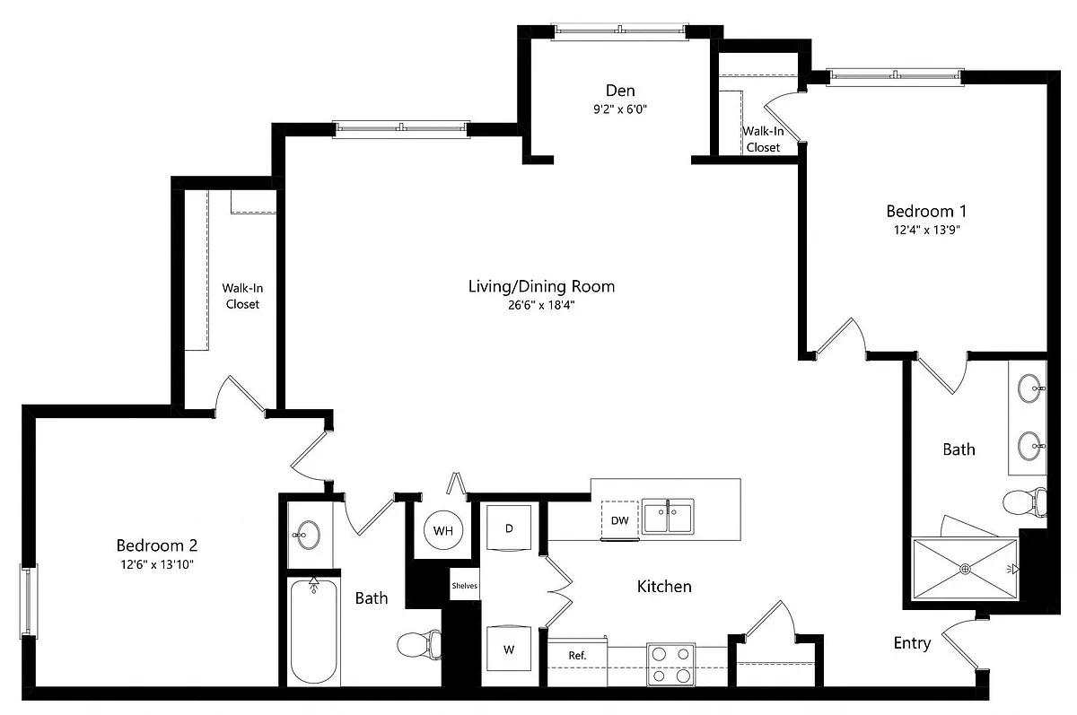Floor plan SORRENTO - SOLARIUM