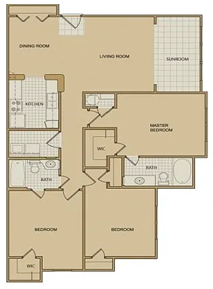 Floor plan The Greene