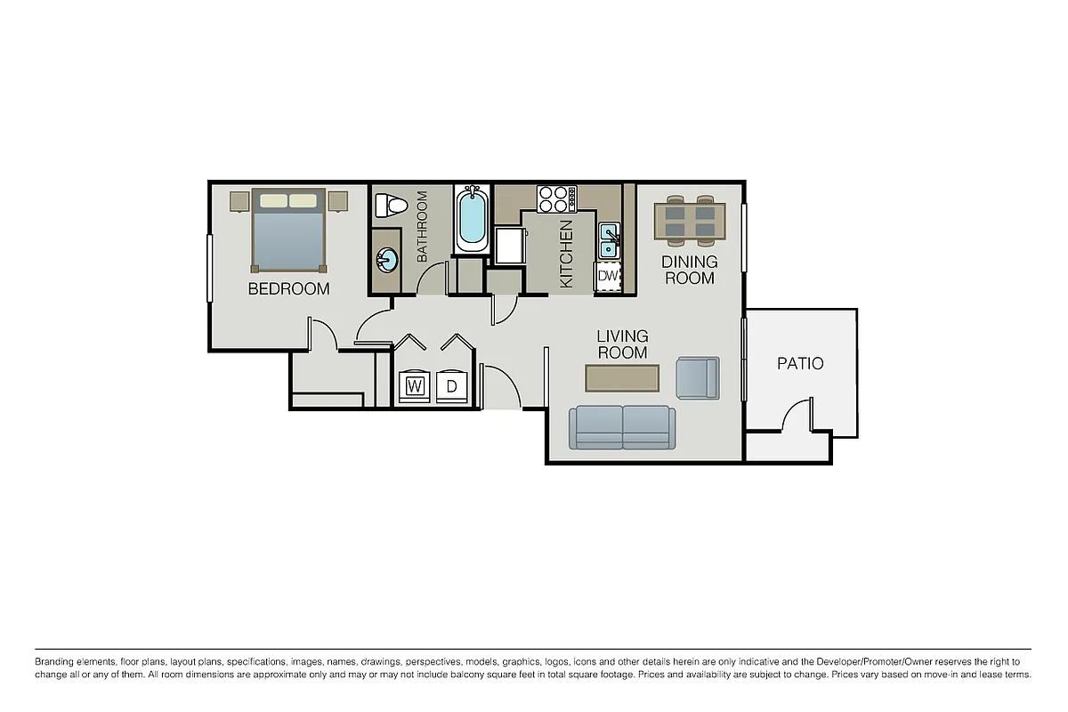 Floor plan Plan 1A
