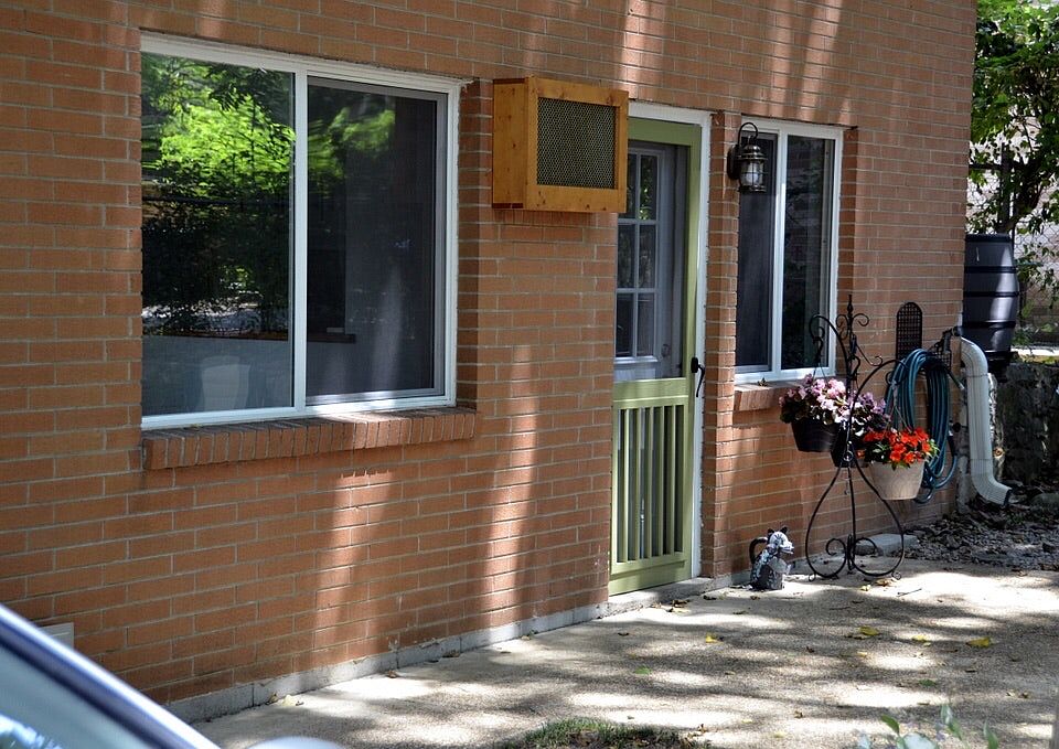 Patio entrance