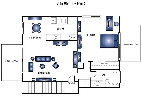 Floor plan Plan A