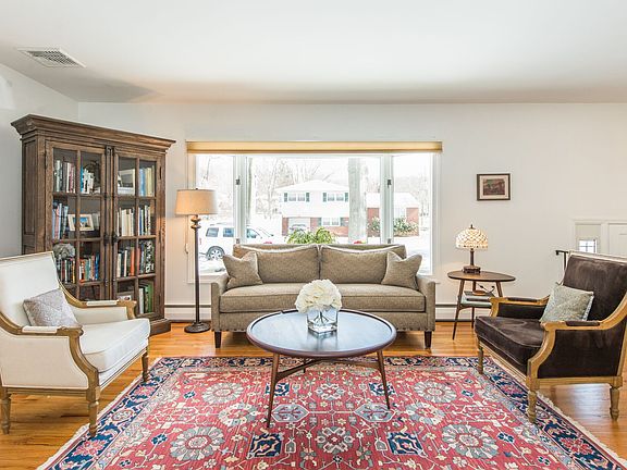 Living Room large bay window