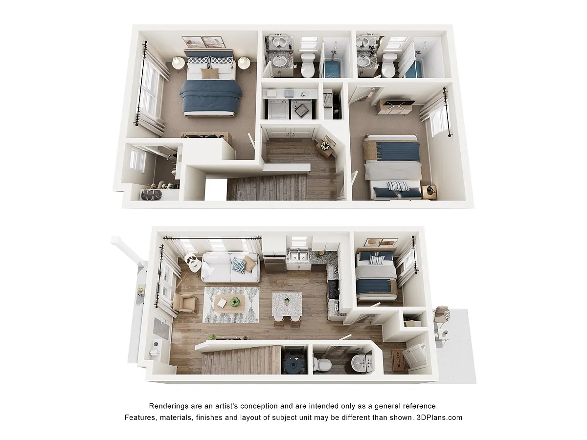 Floor plan C1- Highmark Townhome