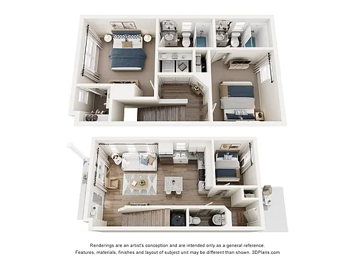 Floor plan B5- Highmark Townhome