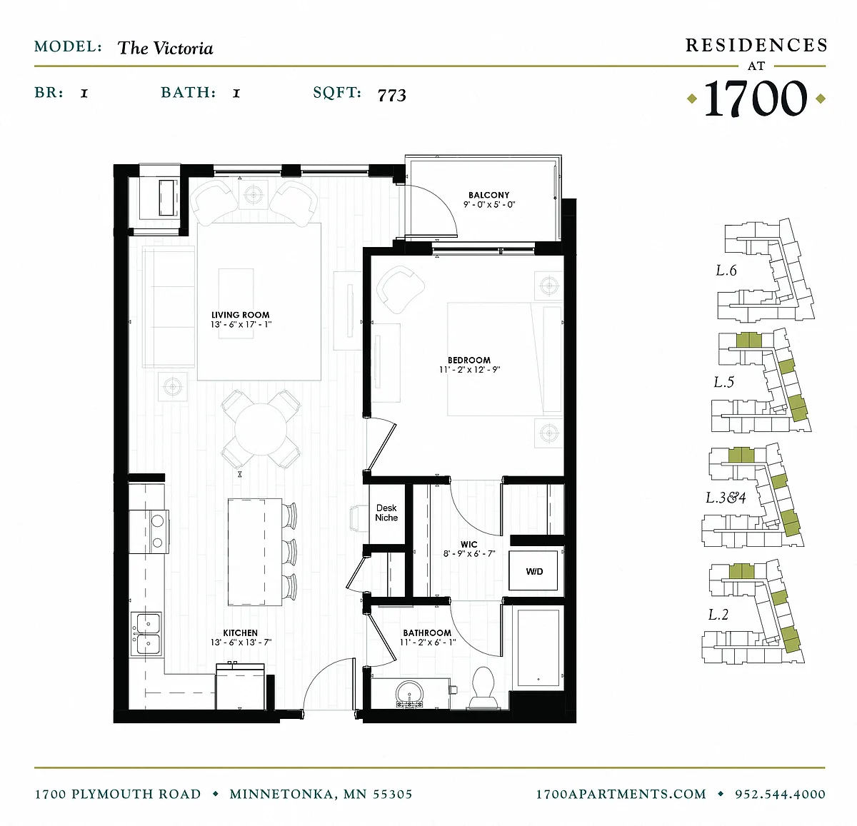 Floor plan The Victoria