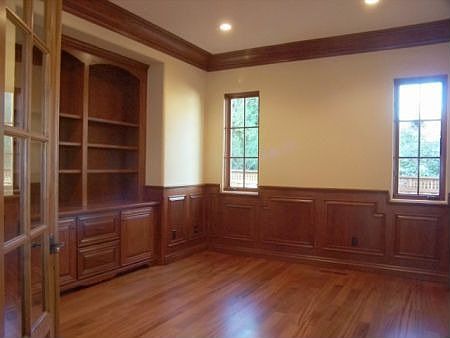 Cherry Paneled Office